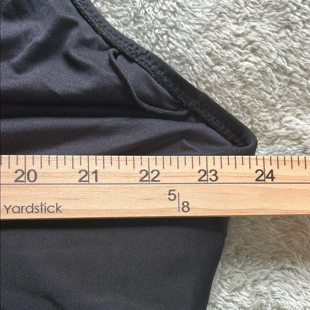Old Navy Black Ruffle Bikini Swim Top Plus 4X NWT | Adjustable Straps